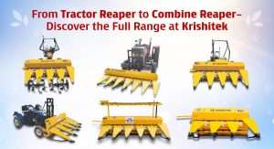 Tractor reaper