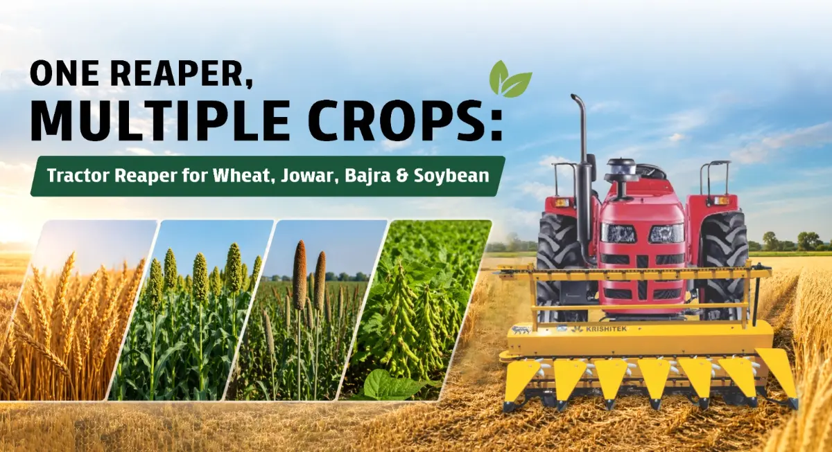 One-Reaper-Multiple-Crops-Tractor-Reaper-for-Wheat-Jowar-Bajra--Soybean